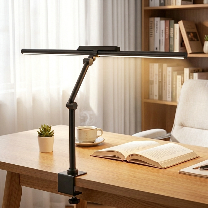 ooWOLF Sentinel™ Pro 94-Inch Ultra-Wide Desk Lamp, Dual-Zone, CRI98, 1800 LUX