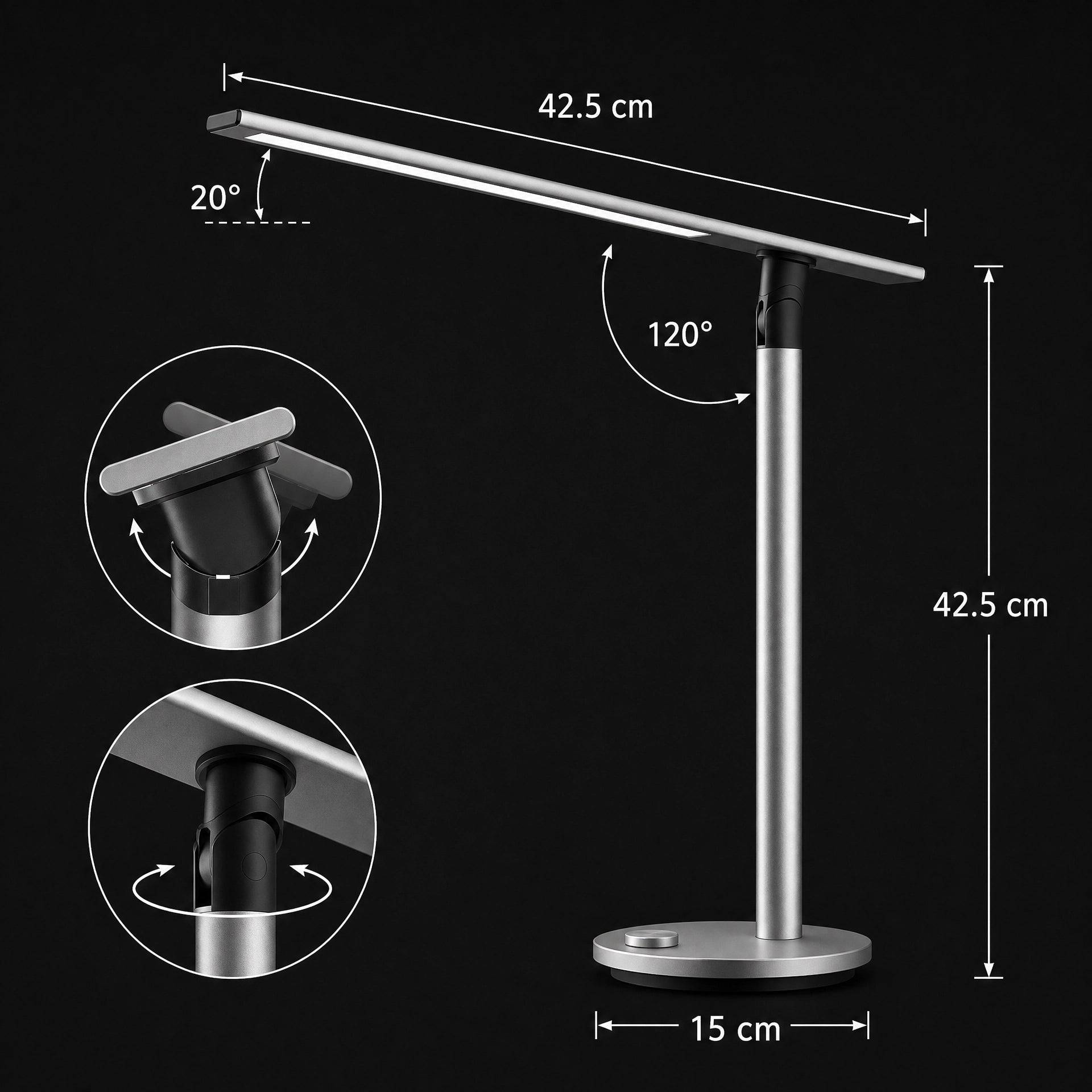 Vertex™ | The Desk Lamp That Doesn't Hurt Your Eyes